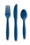 Navy Assorted Cutlery (24/pkg)