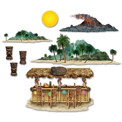 Tiki Bar and Island Props