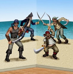 Dueling Pirate and Bandit