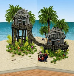 Pirate Hideaway Prop