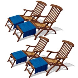 Cruise Ship Deck Chair Props