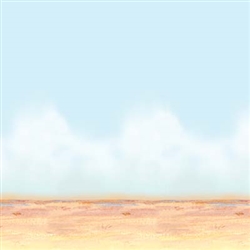 Desert Sky and Sand Backdrop