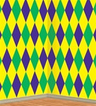 Mardi Gras Harlequin Backdrop