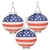 Light up your 4th of July party with these Light-Up Patriotic Paper Lanterns. These lanterns also have a battery-operated light in them, but keep in mind that batteries are not included in this package. Comes three lanterns per package.