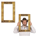 Western Wanted Photo Fun Frame