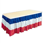 Patriotic Table Skirting