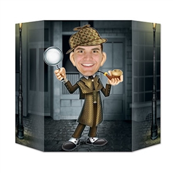 Our Sherlock Holmes Photo Prop is an awesome party supply for a murder mystery party! Once you've determined the criminal, have a friend take your picture in this photo prop! It's that simple! It measures 37 inches by 25 inches. Comes one per package.