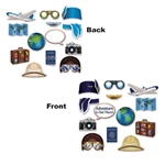 The Around The World Photo Fun Signs are great for a going away party or international theme party! They are colorfully printed on cardstock. Signs range in measurements from 5.5 inches to 11.25 inches. Printed on both sides. Sold 13 per package.