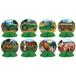 Put a tractor on your table with our Farm Mini Centerpieces!