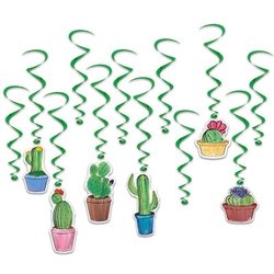 Throwing a Cinco de Mayo, Around the World, or South of the border party? Our Cactus Whirls add the color, motion and interest you've been looking for!