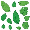 Tropical Leaf Cutouts