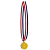Soccer Medal w/Ribbon