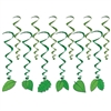 Tropical Leaves Whirls (12/PKG)