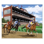 Give your party venue a classic horse racing track look with this 5 foot by 6 foot Horse Racing Photo Op Insta-Mural.  Your guests will be able to post the perfect Instagram and Facebook pictures!  Easy to hang using tape, tacks, pins or staples.