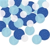 Dot Deluxe Sparkle Confetti - Blue & White