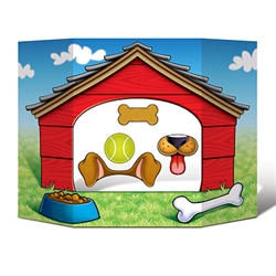 Having an Adoption / Welcome Home party for the newest furry member of the family, or celebrating their birthday with a "Pawty"?  Create memories that will last a lifetime and are sure to go viral with these fun and colorful Dog House Photo Prop.