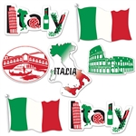 Having a spaghetti dinner fund raiser, throwing an Italian themed party, sending someone off on a dream Italian vacation?  Add these Italian Cutouts for the perfect finish to your party decor.  Printed both sides on high quality cardstock.