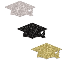 Make your graduation celebration Instagram ready with this classic, Graduation Deluxe Sparkle Confetti. 
 Add style, color and sparkle to your tables, centerpieces, memory boards and guest books.  Great for memory and scrap books too!  1/2 oz/pkg.