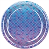 Mermaid Scales Plates