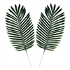 Fabric Fern Palm Leaves (2 per package)