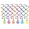 Peace Sign Whirls