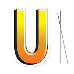 Plastic "U" Yard Sign