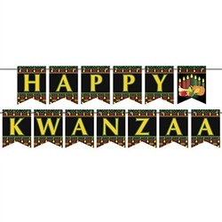 Happy Kwanzaa Streamer