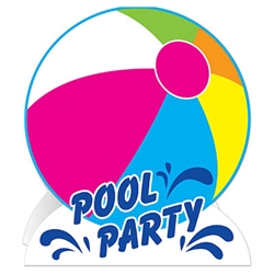 3-D Pool Party Centerpiece