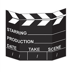 Movie Set Clapboard Photo Prop