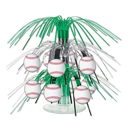 Baseball Mini Cascade Centerpiece