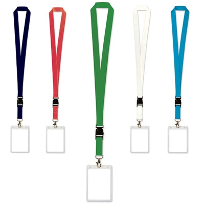 Lanyard with Card Holder (Select Color)