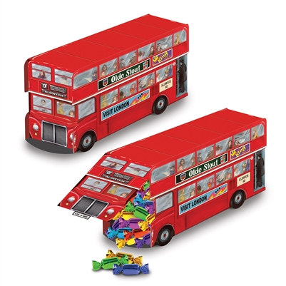 Double Decker Bus Centerpiece (1 Bus Per Package)