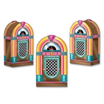 Jukebox Favor Boxes-3 Per Package