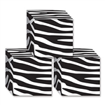 Zebra Print Favor Boxes (3/Pkg)