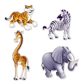 Jungle Animal Cutouts