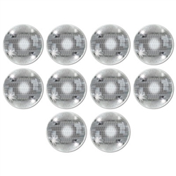 Mini Disco Ball Cutouts (10/pkg)