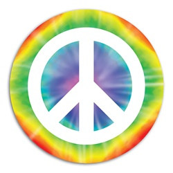 Peace Sign Cutout