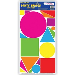 80s Party Shape Decals