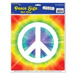 Peace Sign Wall Cling