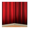 Red Curtain Backdrop