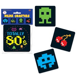 80's Coasters (8/pkg)