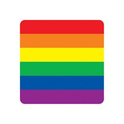 Rainbow Coasters (8/pkg)