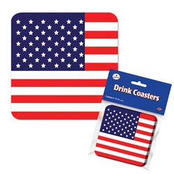 American Flag Coasters