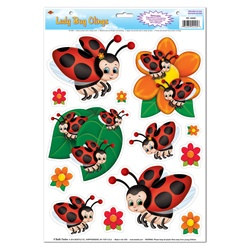 Lady Bug Clings