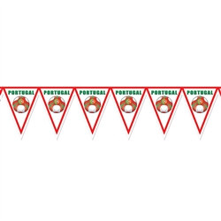 Portugal Soccer Pennant Banner