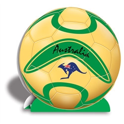 Australia Soccer 3-D Centerpiece