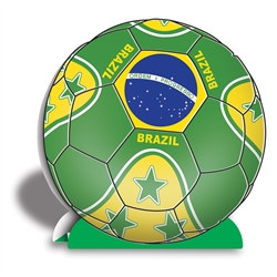 Brasil Soccer 3-D Centerpiece