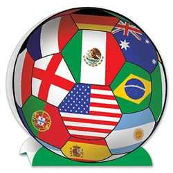 International Soccer 3-D Centerpiece