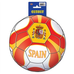 Spain Soccer Cutout