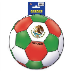 Mexico Soccer Cutout